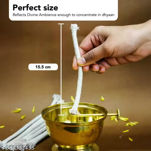 Diya Batti for Akhand Jyot (Pack of 10)