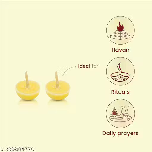 Handmade Cow Ghee Jyot Batti (100 Pcs.)