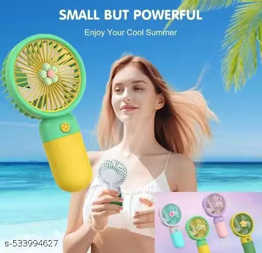 Handheld Mini Fan (Pack Of 2)