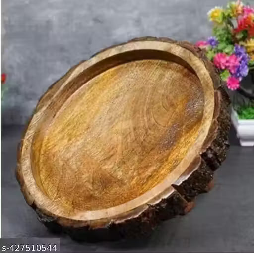 Antique Round Tray