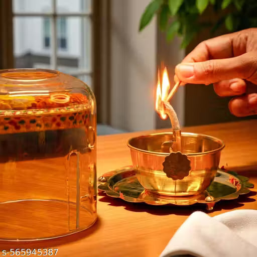 Brass Akhand Jyot Diya