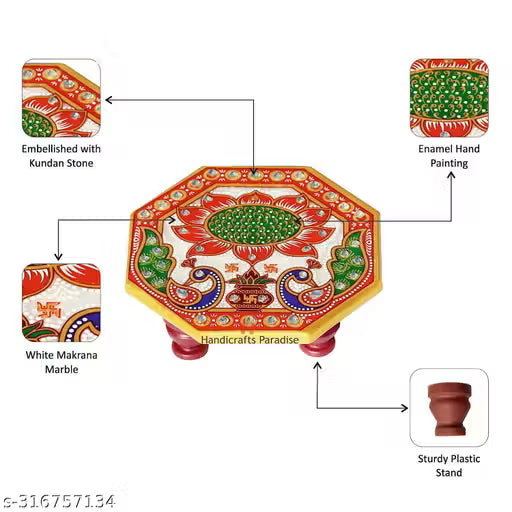 Marble Pooja Chowki