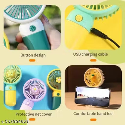 Handheld Mini Fan (Pack Of 2)