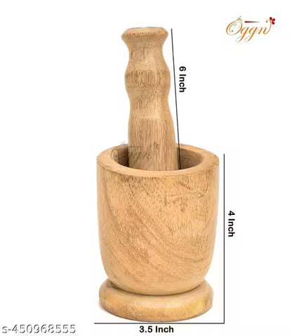 Wooden Okhli Musal