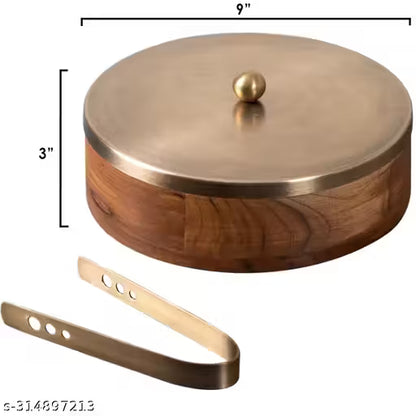 Chapati Box with Tong